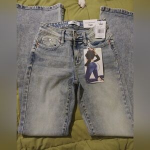YMI Blue Flare Jeans Classic Style
